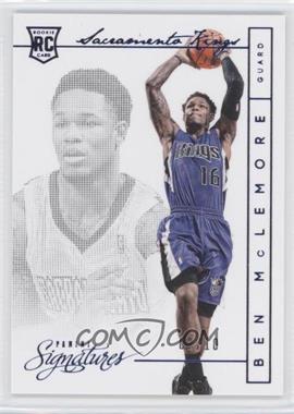 2013-14 Panini Signatures - [Base] - Blue #336 - Ben McLemore /10