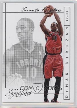 2013-14 Panini Signatures - [Base] #161 - DeMar DeRozan /25