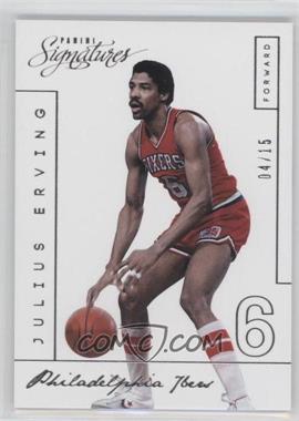 2013-14 Panini Signatures - [Base] #233 - Julius Erving /15