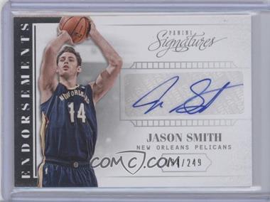 2013-14 Panini Signatures - Endorsements #15 - Jason Smith /249