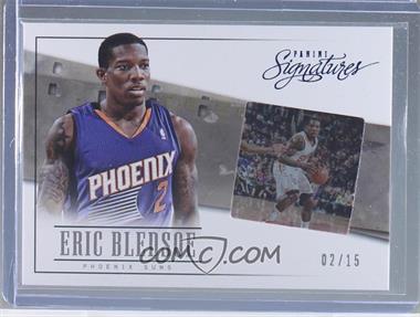 2013-14 Panini Signatures - Film - Blue #21 - Eric Bledsoe /15