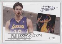 Pau Gasol #/15