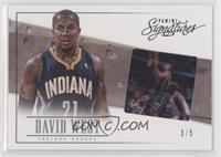 David West #/5