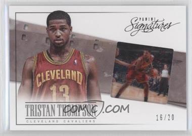 2013-14 Panini Signatures - Film - Onyx #84 - Tristan Thompson /20