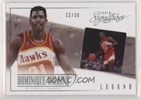 Dominique Wilkins [EX to NM] #/35