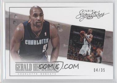 2013-14 Panini Signatures - Film #61 - Gerald Henderson /35