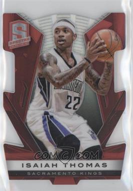 2013-14 Panini Spectra - [Base] - Image Variation Red Die-Cut #36 - Isaiah Thomas /25