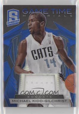 2013-14 Panini Spectra - Game Time Materials #50 - Michael Kidd-Gilchrist /15