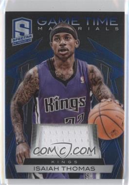 2013-14 Panini Spectra - Game Time Materials #55 - Isaiah Thomas /15