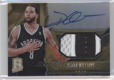 2013-14 Panini Spectra - Jersey Autographs - Gold #31 - Deron Williams /10