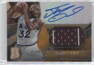 2013-14 Panini Spectra - Jersey Autographs - Orange #14 - Shaquille O'Neal /20