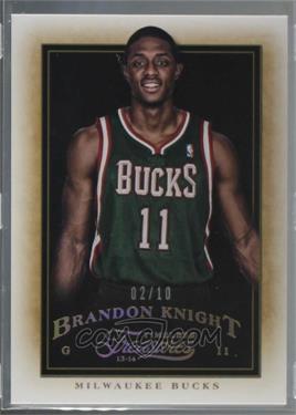 2013-14 Panini Timeless Treasures - [Base] - Gold #58 - Brandon Knight /10 [Noted]