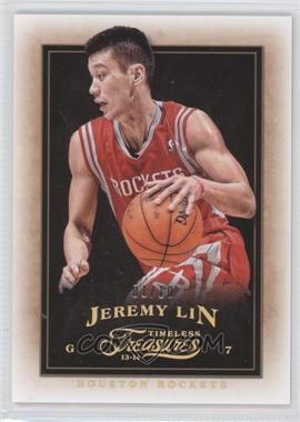 2013-14 Panini Timeless Treasures - [Base] - Gold #97 - Jeremy Lin /10