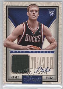 2013-14 Panini Timeless Treasures - Treasured Picks Jerseys #14 - Nate Wolters