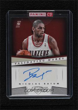 2013-14 Panini Timeless Treasures - Validating Marks #34 - Nicolas Batum [Uncirculated]