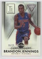 Brandon Jennings #/22