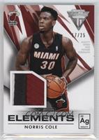 Norris Cole #/25