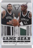 Deron Williams, Jason Terry #/25