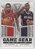 Al Horford, Jeff Teague [Noted] #/125