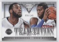 Andre Drummond, Greg Monroe #/149