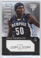 Zach Randolph #/99