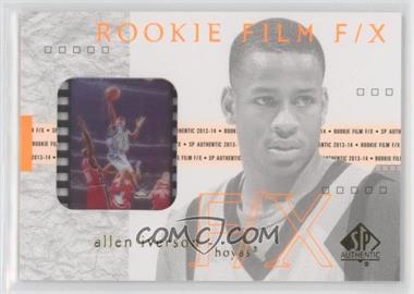 2013-14 SP Authentic - 2001-02 SP Rookie FX - Film #54 - Allen Iverson