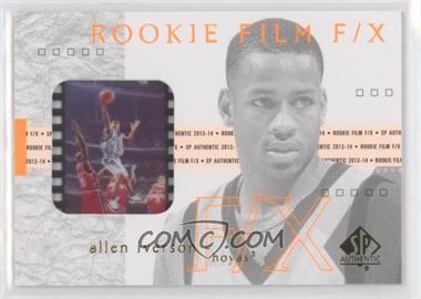 2013-14 SP Authentic - 2001-02 SP Rookie FX - Film #54 - Allen Iverson