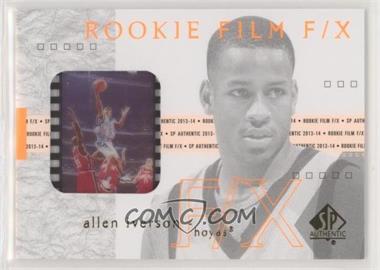 2013-14 SP Authentic - 2001-02 SP Rookie FX - Film #54 - Allen Iverson