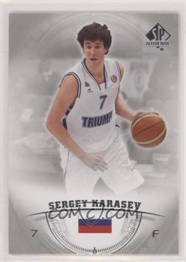 2013-14 SP Authentic - [Base] #22 - Sergey Karasev