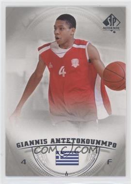 2013-14 SP Authentic - [Base] #36 - Giannis Antetokounmpo