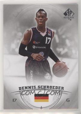 2013-14 SP Authentic - [Base] #38 - Dennis Schroeder