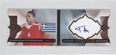 2013-14 SP Authentic - Ultimate Rookie Booklets Signatures #URS-1 - Giannis Antetokounmpo /250