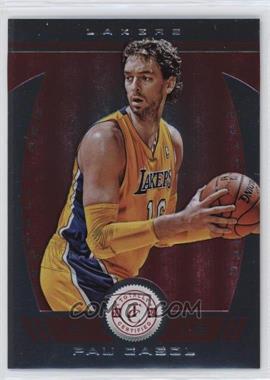2013-14 Totally Certified - [Base] - Totally Red #42 - Pau Gasol /99