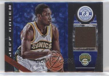 2013-14 Totally Certified - Memorabilia - Totally Blue Prime #158 - Jeff Green /10