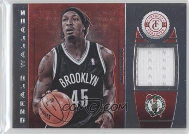 2013-14 Totally Certified - Memorabilia - Totally Red #144 - Gerald Wallace /199
