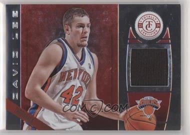 2013-14 Totally Certified - Memorabilia - Totally Red #159 - David Lee /199