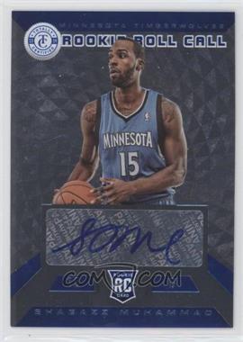 2013-14 Totally Certified - Rookie Roll Call Signatures - Blue #10 - Shabazz Muhammad /15