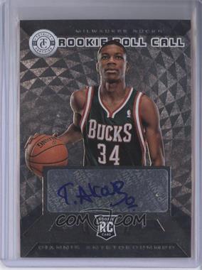 2013-14 Totally Certified - Rookie Roll Call Signatures - Silver #19 - Giannis Antetokounmpo