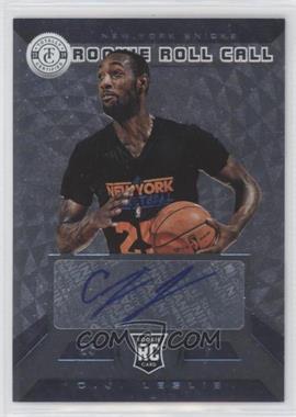 2013-14 Totally Certified - Rookie Roll Call Signatures - Silver #35 - C.J. Leslie