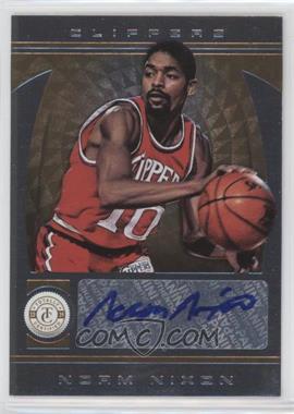 2013-14 Totally Certified - Signatures - Totally Gold #216 - Norm Nixon /25