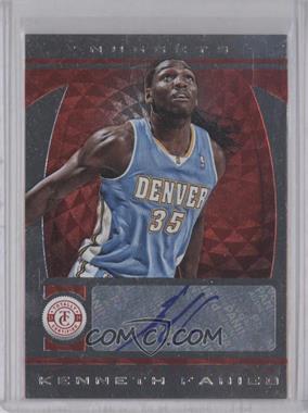 2013-14 Totally Certified - Signatures - Totally Red #16 - Kenneth Faried /10
