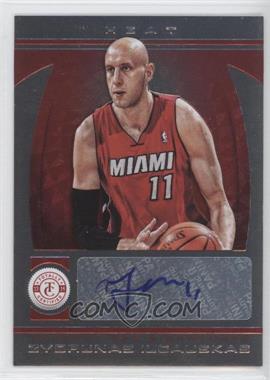 2013-14 Totally Certified - Signatures - Totally Red #3 - Zydrunas Ilgauskas /99