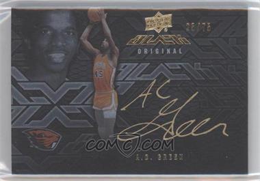 2013-14 Upper Deck Black - Signatures #S-AG - A.C. Green /75