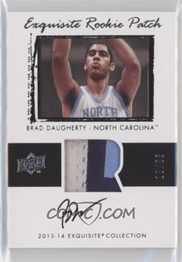 2013-14 Upper Deck Exquisite Collection - Retro Rookie Patch Autographs #78-BD - Brad Daugherty /35