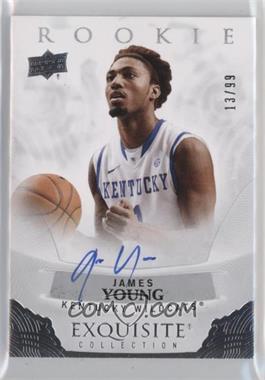 2013-14 Upper Deck Exquisite Collection - Rookie Autographs #R-JY - James Young /99