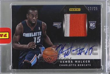 2013 Panini Rookie Patch Signatures - [Base] #KW - Kemba Walker /25 [Uncirculated]