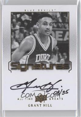 2013 Upper Deck All-Time Greats - Signatures #ATG-GH2 - Grant Hill /35