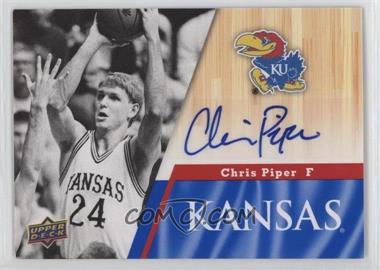 2013 Upper Deck University of Kansas - [Base] - Autographs #44 - Chris Piper