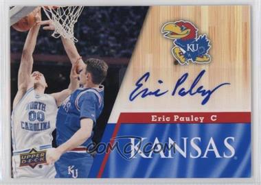 2013 Upper Deck University of Kansas - [Base] - Autographs #54 - Eric Pauley