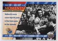 Monumental Moments - 1972: Stallworth Keys Border Showdown Win